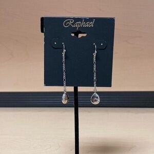 Raphael Silver Chain Drop Earrings